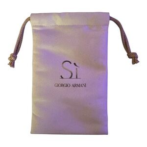 Giorgio Armani Si Perfume Drawstring Bag